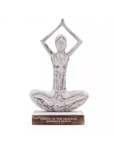 Escultura de yoga "Manos al cielo" | Abonica