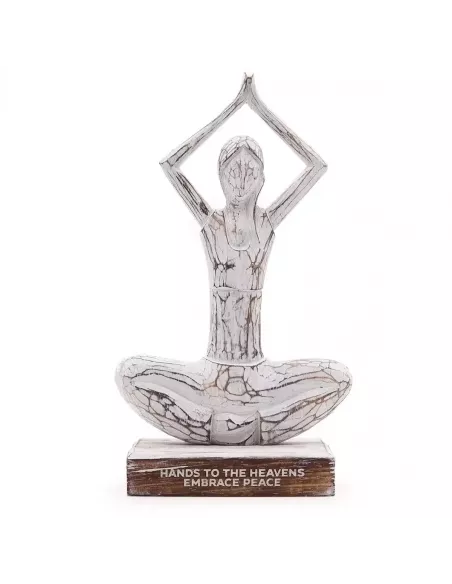 Escultura de yoga "Manos al cielo" | Abonica