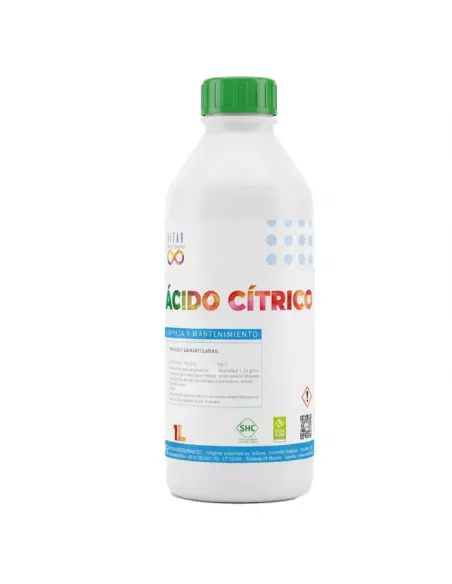 Ácido Cítrico – Limpiador de riego + acidificante ecológico y biodinámico