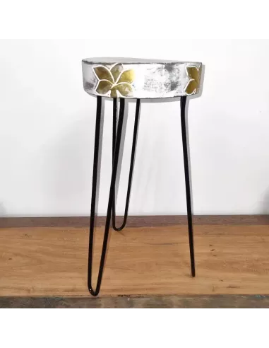 Soporte para Plantas de Madera de Albasia Varios Colores| Abonica