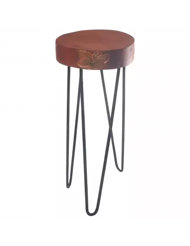 Soporte para Plantas de Madera de Albasia Varios Colores| Abonica