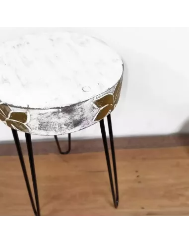 Soporte para Plantas de Madera de Albasia Varios Colores| Abonica