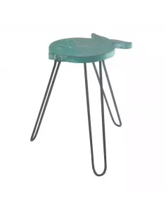 Mesa Soporte Plantas Pez de Madera Albasia | Abonica