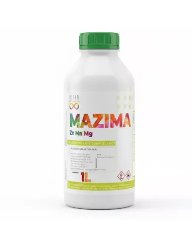 Mazima – Corrector ecológico Zn–Mn–Mg | Ecológico SHC| Marihuana, cítricos y hortícolas