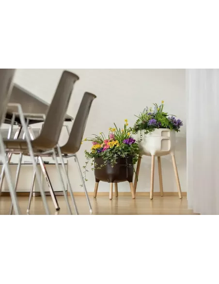 Jardinera Raíz con autorriego | Jardinera elevada de diseño | Abonica