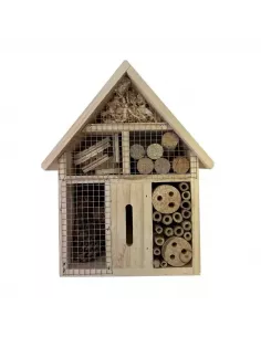 Refugio Biodiverso de insectos | Hotel de insectos de madera FSC | Abonica