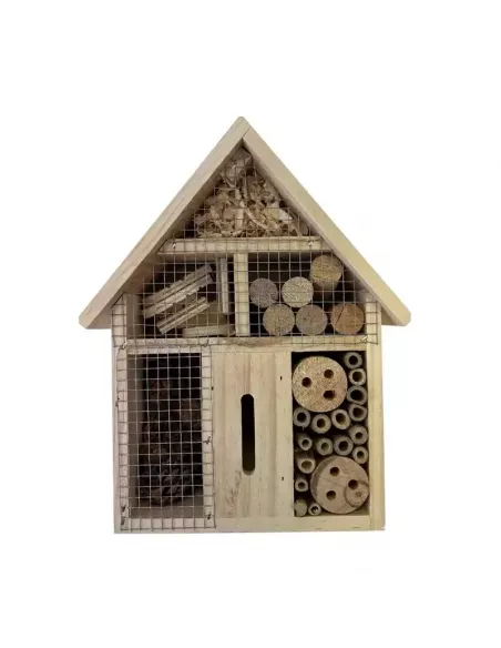 Refugio Biodiverso de insectos | Hotel de insectos de madera FSC | Abonica