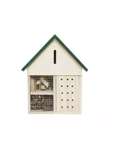 Refugio Natura para insectos | Hotel para insectos de madera FSC | Abonica