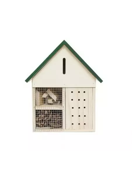 Refugio Natura para insectos | Hotel para insectos de madera FSC | Abonica