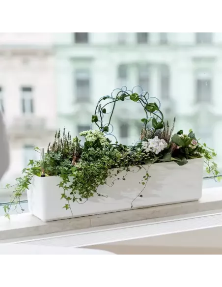Jardinera Edén con autorriego | Jardinera para interior y exterior | Abonica