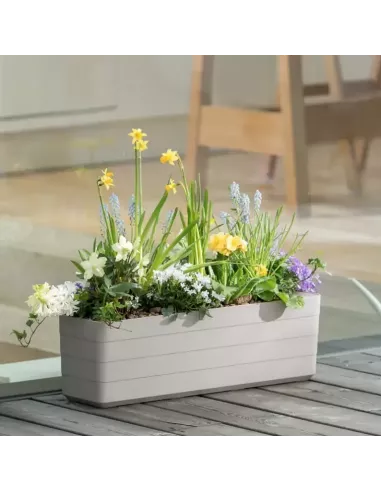 Jardinera Edén con autorriego | Jardinera para interior y exterior | Abonica