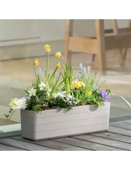 Jardinera Edén con autorriego | Jardinera para interior y exterior | Abonica
