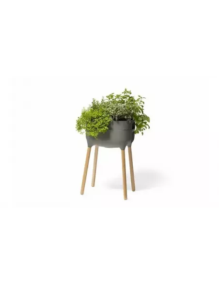 Jardinera Raíz Alta con autorriego | Jardinera elevada de diseño | Abonica