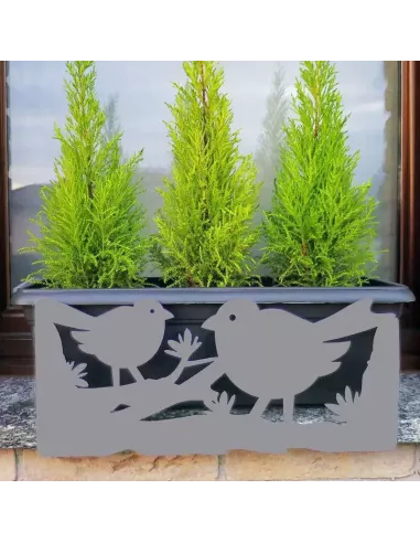 Soporte para Jardineras y Macetas Pájaros | Varios Colores | Abonica