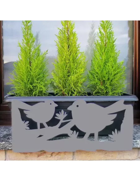 Soporte para Jardineras y Macetas Pájaros | Varios Colores | Abonica