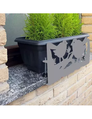 Soporte para Jardineras y Macetas Pájaros | Varios Colores | Abonica