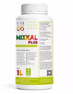 Mixkal plus - Fertilizante foliar ecológico corrector carencias Zn-Mn-Mg-B-Cu-Fe-Mo 2