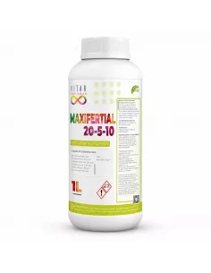 Maxifertial – Fertilizante líquido NPK 20–5–10 equilibrado para alto rendimiento 2