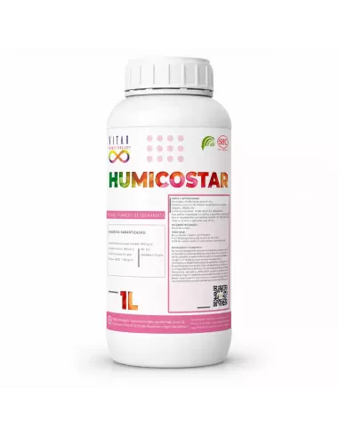 Humicostar – Ácidos húmicos 13% leonardita | Ecológico UNE | Mejorante del suelo