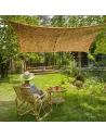 Vela de Sombra Rectangular de Coco Naturel 4x3 m | Abonica