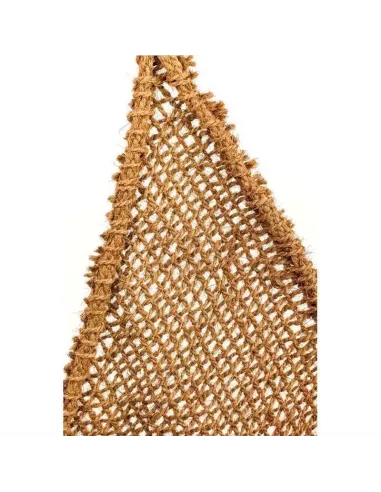 Vela de Sombra Rectangular de Coco Naturel 4x3 m | Abonica