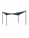Pérgola de Jardín Nassau Cielo Estrellado 3,5 m Gris oscuro | Abonica