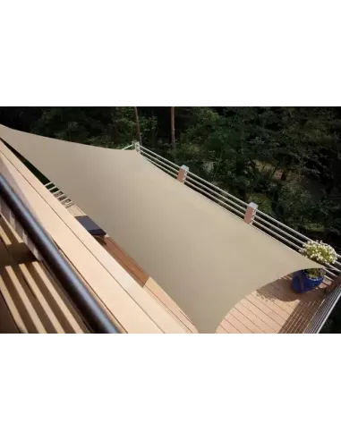 Vela de Sombra Rectangular 4x3 m Austral | Varios Colores | Abonica
