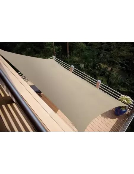 Vela de Sombra Rectangular 4x3 m Austral | Varios Colores | Abonica