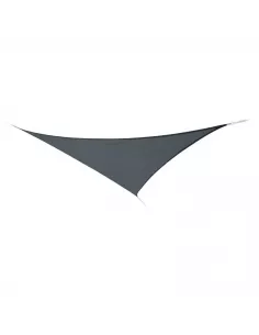 Vela de Sombra Triangular Austral 3,6 m y 5 m | Natural y Gris | Abonica