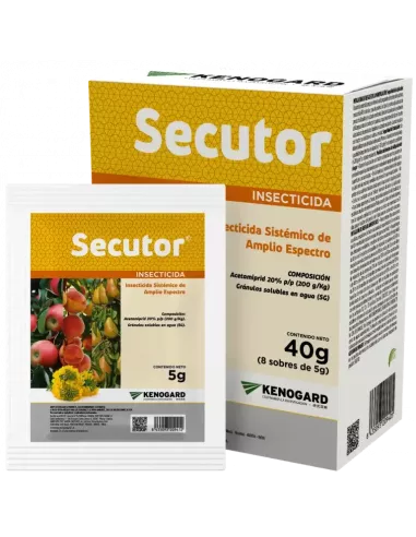 Compra online secutor acetamiprid 20%  en envase de 40gr y 5gr en tienda online abonica