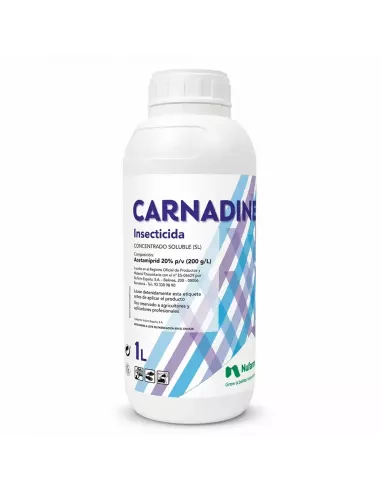 Compra online carnadine acetamiprid 20%  en envase de 1L en tienda online abonica