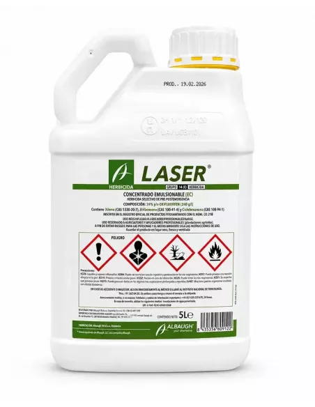 Compra online láser herbicida oxifluorfen 24 de 5L  en tienda online abonica