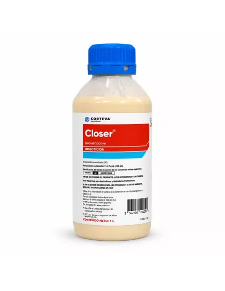 Comprar closer de1L insecticida con isoclast sulfoxaflor en abonica