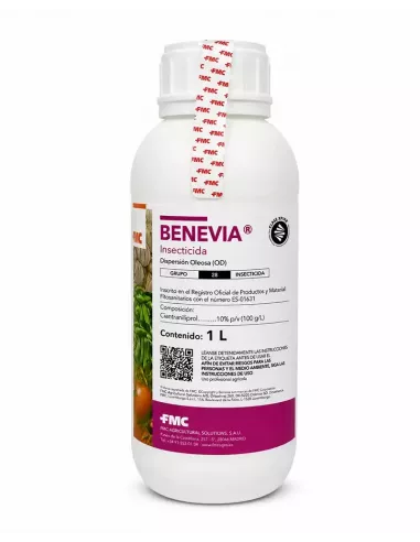 Comprar benevia insecticida con cyacypyr ciantraniliprol de 1L en abonica