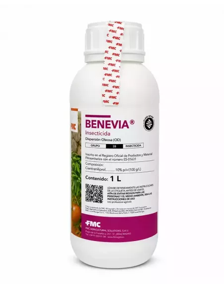 Comprar benevia insecticida con cyacypyr ciantraniliprol de 1L en abonica