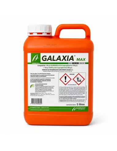 comprar herbicida galaxia max con glifosato y mcpa de 5L en tienda abonica