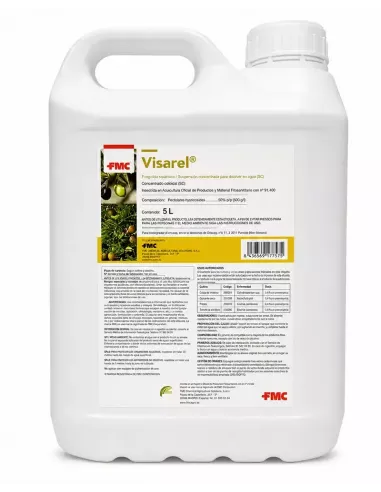 Comprar atrayente alimenticio visarel proteína hidrolizada 36% de fmc en 5L en tienda abonica