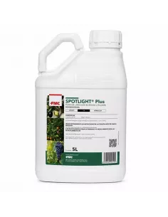 Comprar herbicida de contacto Spotlight plus de 5L de FMC con carfentrazona-etil 6% en tienda abonica