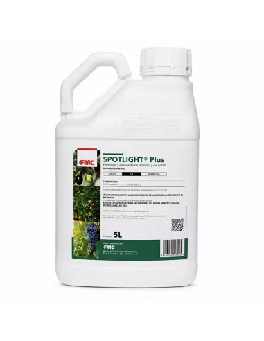 Comprar herbicida de contacto Spotlight plus de 5L de FMC con carfentrazona-etil 6% en tienda abonica
