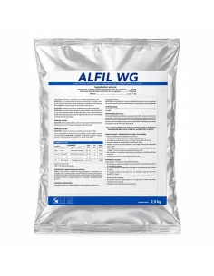 Comprar fungicida álfil WG de 2,5kg con fosetil de aluminio contra Phytophtora de albaugh en tienda abonica