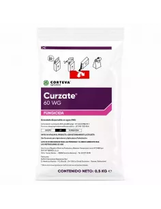 Comprar fungicida curzate con cimoxanilo contra mildiu en hortícolas y patata de corteva en 0,5Kg en tienda abonica