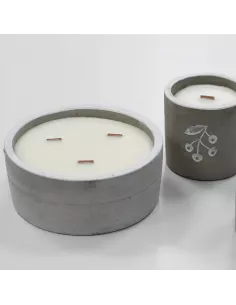 2x Velas Gran Ronda – Pachulí y Ámbar Oscuro Vainilla y Naranja | Elegancia Minimalista 2