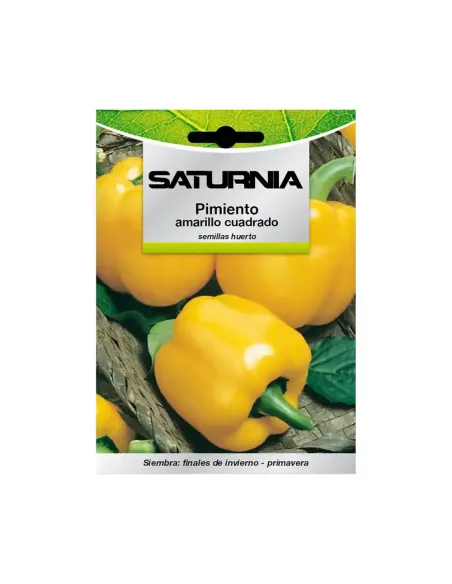 Comprar semillas de pimiento amarillo en tienda online abonica