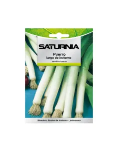 Comprar semillas de puerro largo de invierno en tienda online abonica