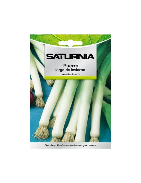 Comprar semillas de puerro largo de invierno en tienda online abonica