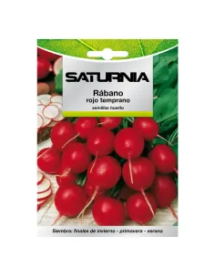 Comprar semillas de rábano rojo en tienda online abonica