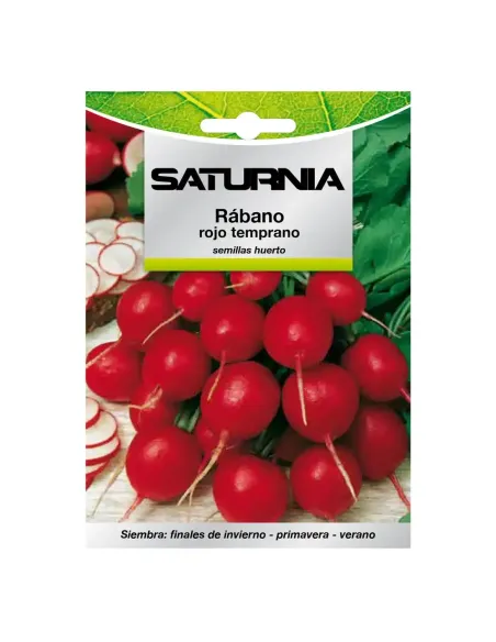 Comprar semillas de rábano rojo en tienda online abonica