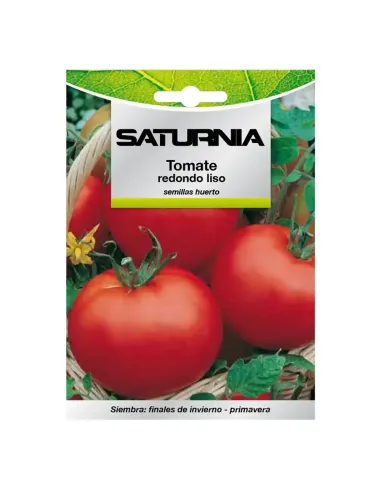 Comprar semillas de tomate redondo liso en tienda online abonica