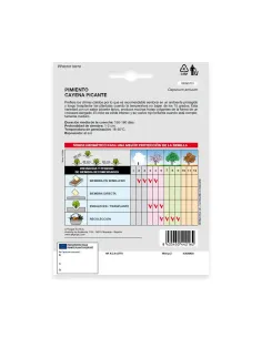 Comprar semillas de pimiento cayena picante en tienda online abonica 2
