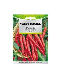 Comprar semillas de pimiento cayena picante en tienda online abonica